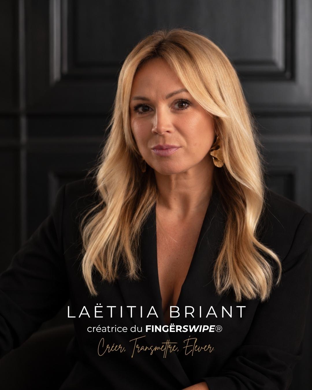 Laëtitia Briant, créatrice du FINGËRSWIPE®
